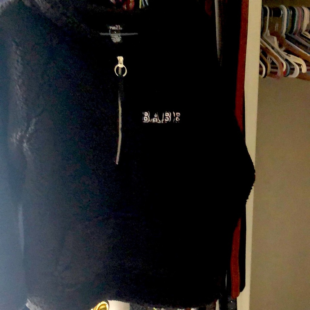 Black hoodie